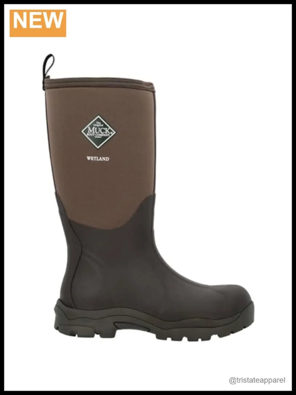 Women's Waterproof Mid-Calf Neoprene Insulated Pull-On Snow Boots Winter